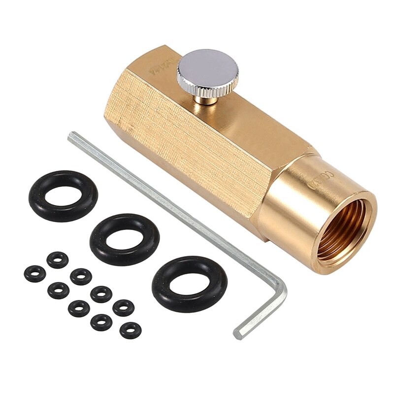 Für SodaStream Panzer CO₂ Nachfüllung Adapter TR21-4 zu CGA320 Verbinder Werkzeug Bausatz