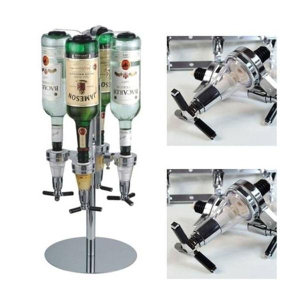 Dosificador de vino vertedor de botella de licor de 25 ml/30 ml/45 ml montado en la pared para bebidas, zumos, bebidas, cerveza, licor, tapón de boquilla para whisky