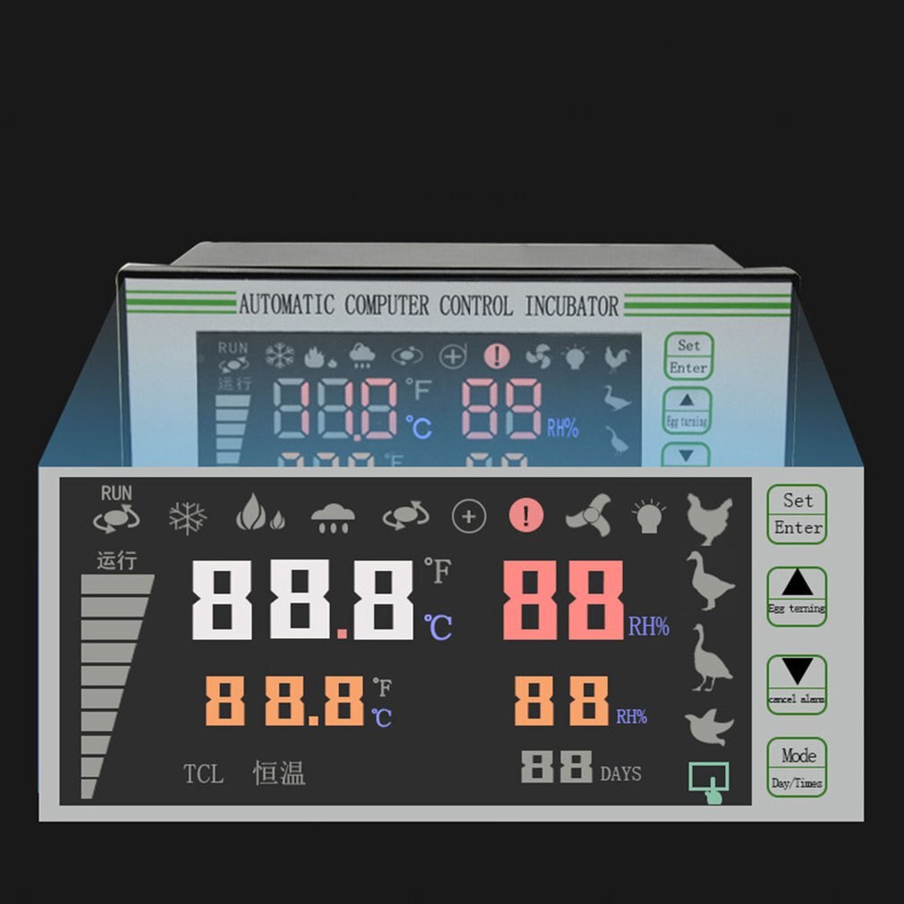 Xm-18S Automatic Egg Incubator Controller Thermostat Temperature Humidity Incubator Sensor Probe Incubator Control System