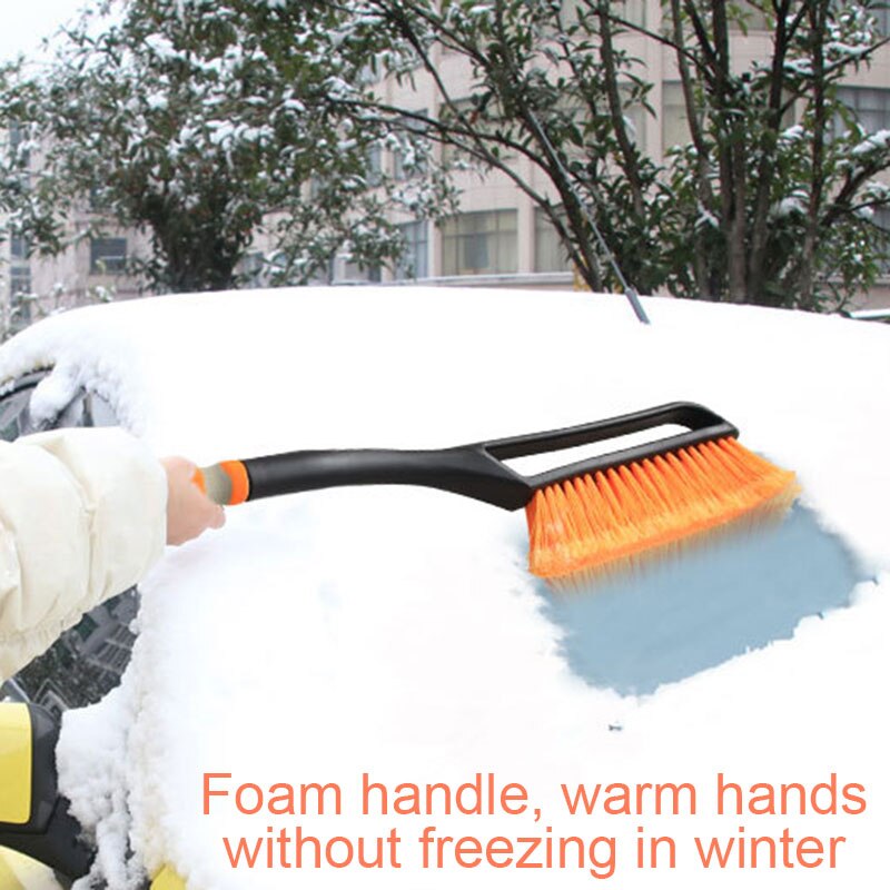 Sneeuw Borstel En Afneembare Ijskrabber Met Ergonomische Foam Grip Voor Auto 'S Suvs