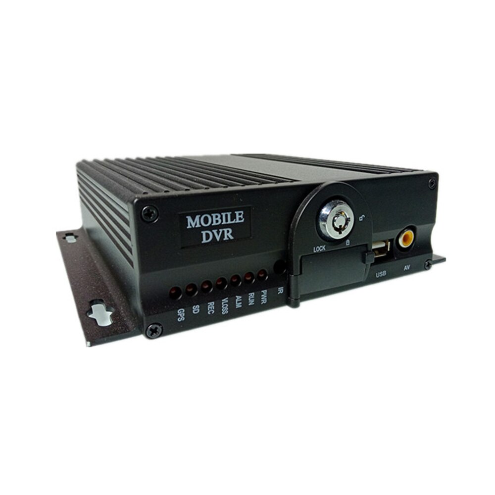 4CH H.264 AHD 1080P Dual SD Mobile DVR 256GB Vehicle MDVR CCTV Video Recorder
