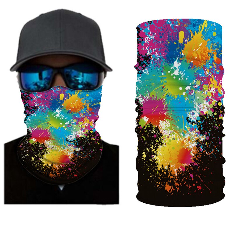 1pc unisex Klettern Wandern Schal Sport Headwear Bandanas Motorrad Turban Hand Band Magie Schals draussen Radfahren Stirnband Maske: A4