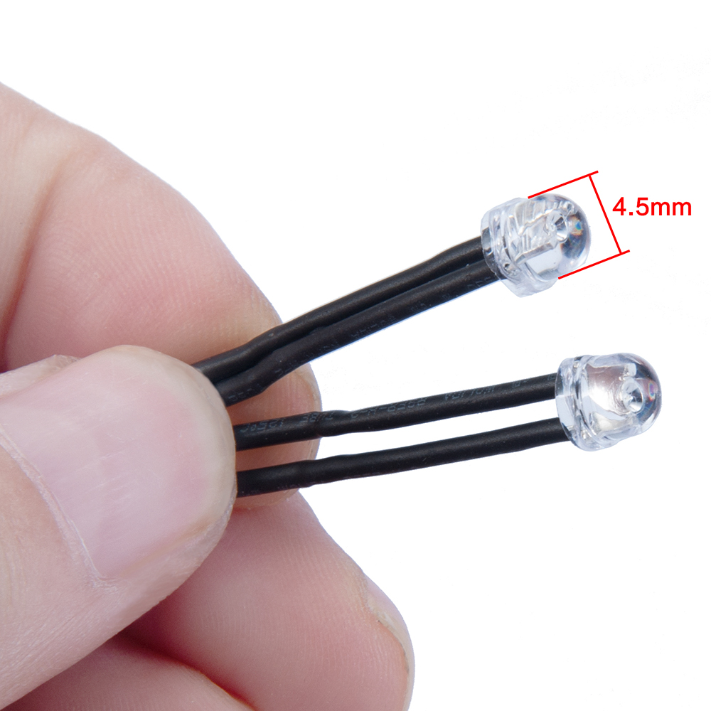AXSPEED luces LED faros luz trasera foco nocturno para 1/10 1/18 1/24 Axial SCX10 SCX24 TRX4M TRX4 TRX6 Tamiya piezas de bricolaje