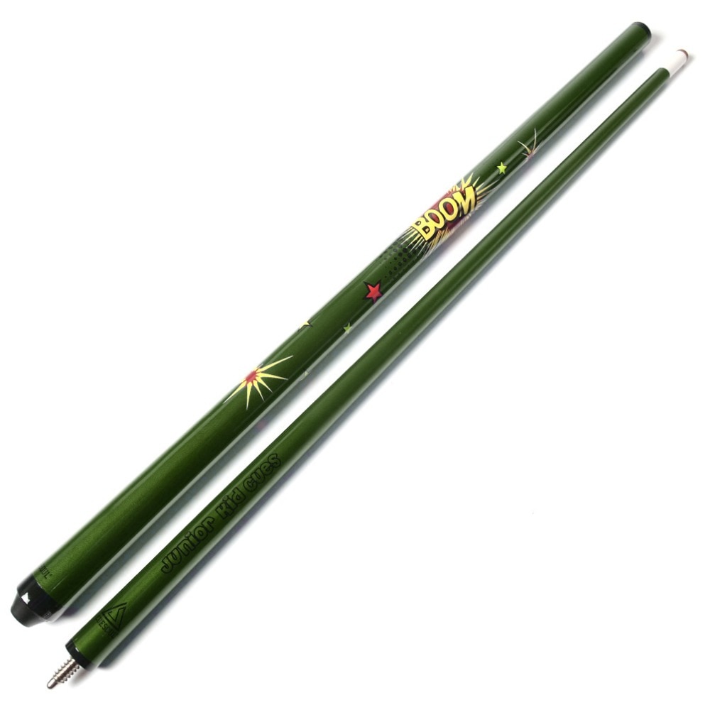 CUESOUL 48 inch Junior Kid Billiard Cue Stick with Colorful: Green