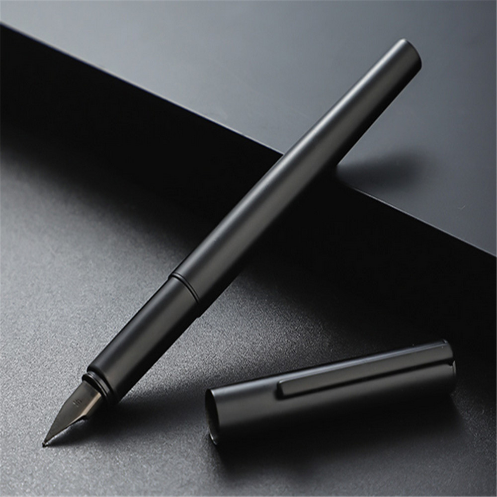 Jinhao 35 Black Silver Colors Business office EF / F Nib Fountain Pen student School Stationery Supplies ink calligraphy pen