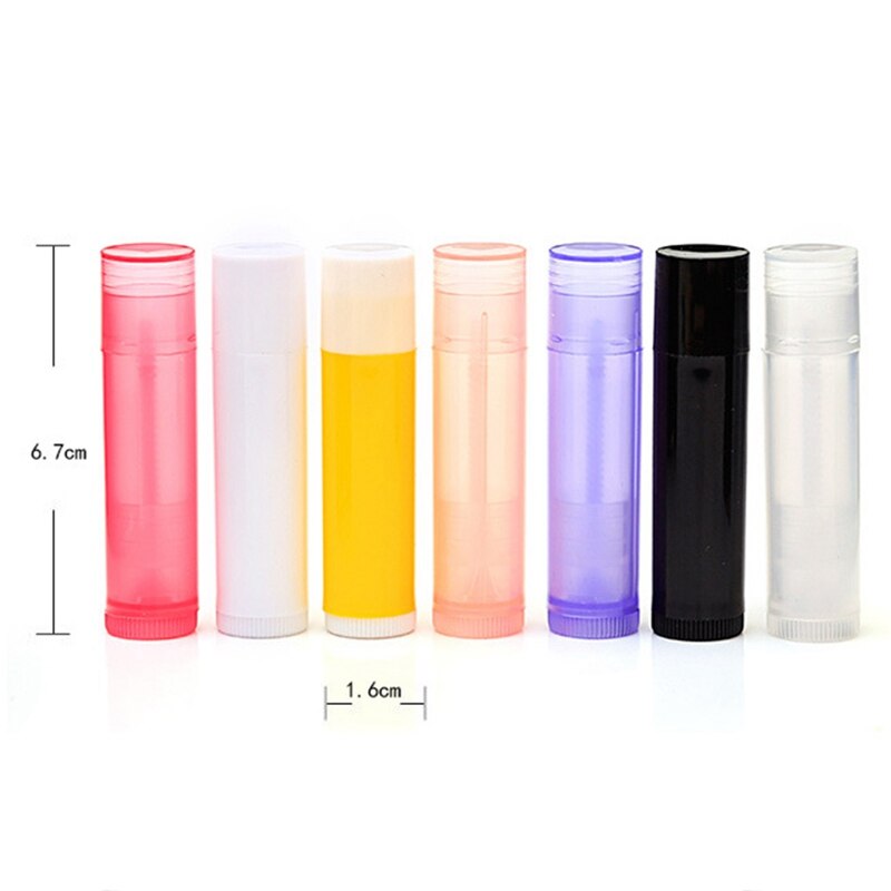 5g 5ml Lipstick Tube Lip Balm Containers Empty Cosmetic Containers Lotion Container Glue Stick Clear Travel Bottle