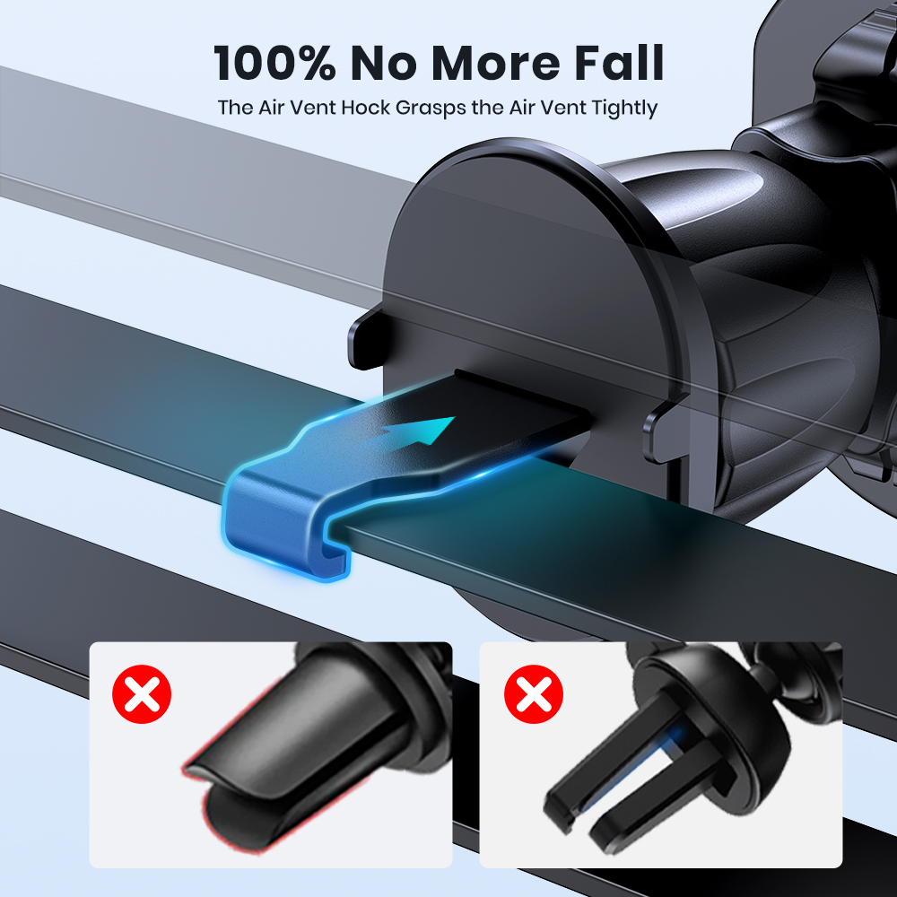 TOPK Magnetyczny uchwyt samochodowy na telefon Air Vent Stojak samochodowy na telefon Magsafe iPhone 15 14 13 ProMax Xiaomi Samsung Mocny uchwyt magnetyczny