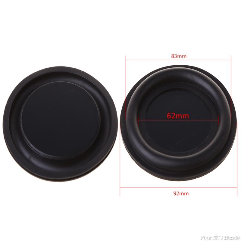 2 stk 75/90/92/139mm audio bas membran vibrationsmembran passiv radiator højttaler reparationsdele til gør-det-selv-hjem  o27 21