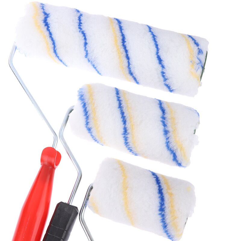 4-9Inch Multifunctionele Verf Roller Borstel Huishoudelijke Gebruik Muur Borstels Visgerei Roll Decoratieve Schilderen Borstel Diy Tool