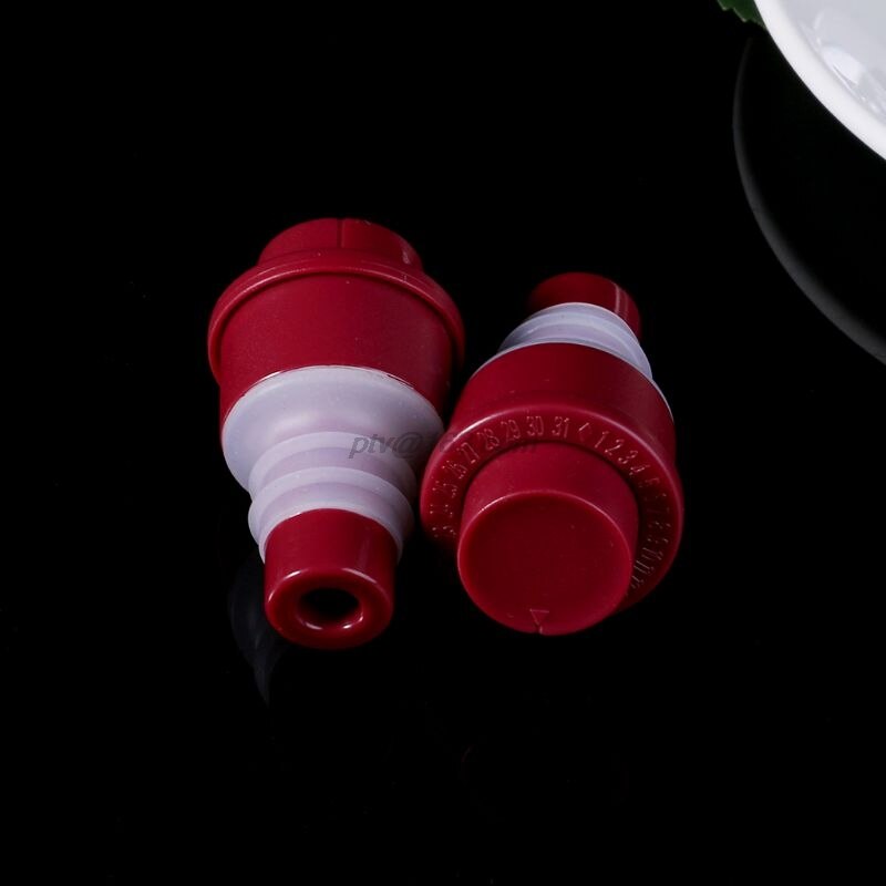 Vacuum Sealed Champagne Red Wine Bottle Stopper Plug Cap Preserver Home Bar Tool