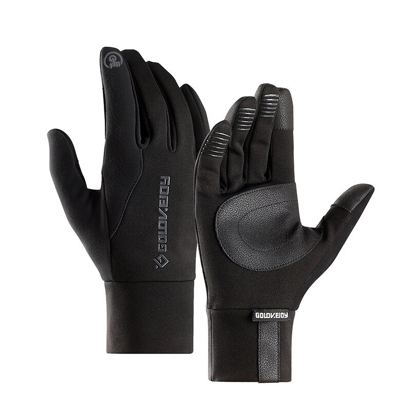 Sports Gloves Keep Warm In Winter for Outdoor Riding Windproof Waterproof Men Women Plus Velvet Thickened Non-slip: 1 / XL