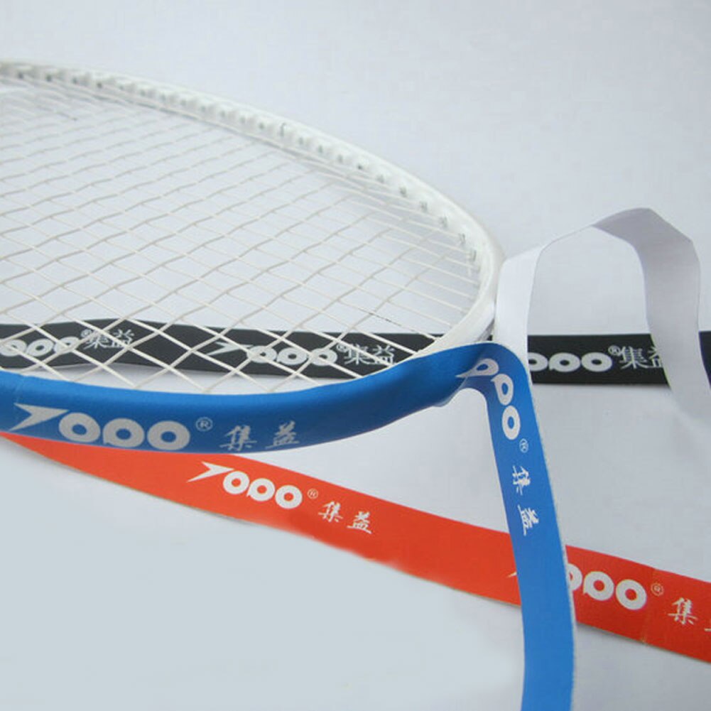 Badminton sport ketsjer hovedbeskytter klistermærker ketsjer slagfriktionsværktøj badminton kid begyndere ketcher beskyttelsesudstyr