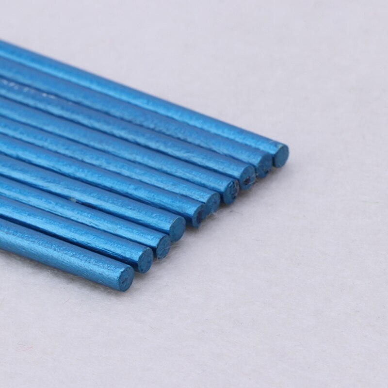 10 Stuks Nylon Haar Kunstenaar Kwast Acryl Aquarel Ronde Fijne Hand Punt Tip G92E