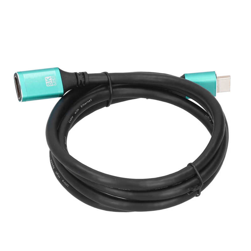 Hd Multimedia Interface Extension Cable 1.5m HD Multimedia Interface Male to Female Extension Cable 60Hz/4K 120Hz for TV PC