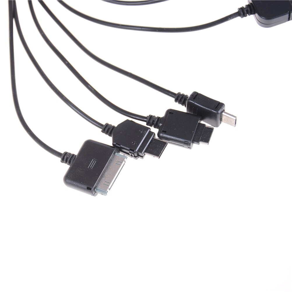 10 i 1 usb multilader uttrekkbar telefonkabel til telefon til htc universell