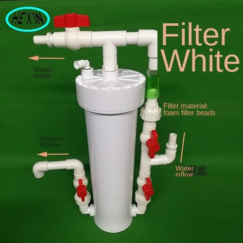 Foam Filter Beads Filter Suspended Solids Filter Lower Turbidity in Situ Backwash Sewage High Efficiency Filter: White