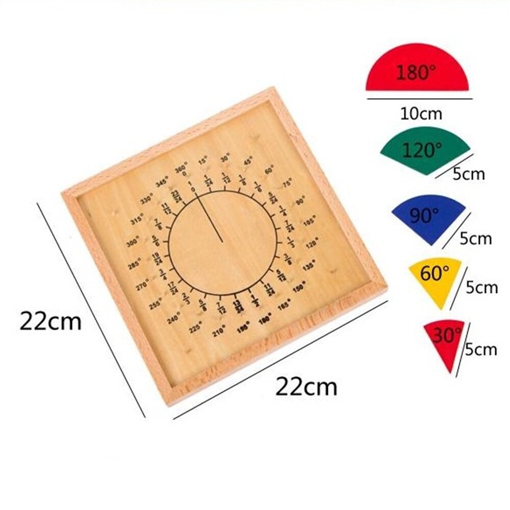 Fraction Circle Maths Learning Aids Mathematics Teaching tools Learning Resource
