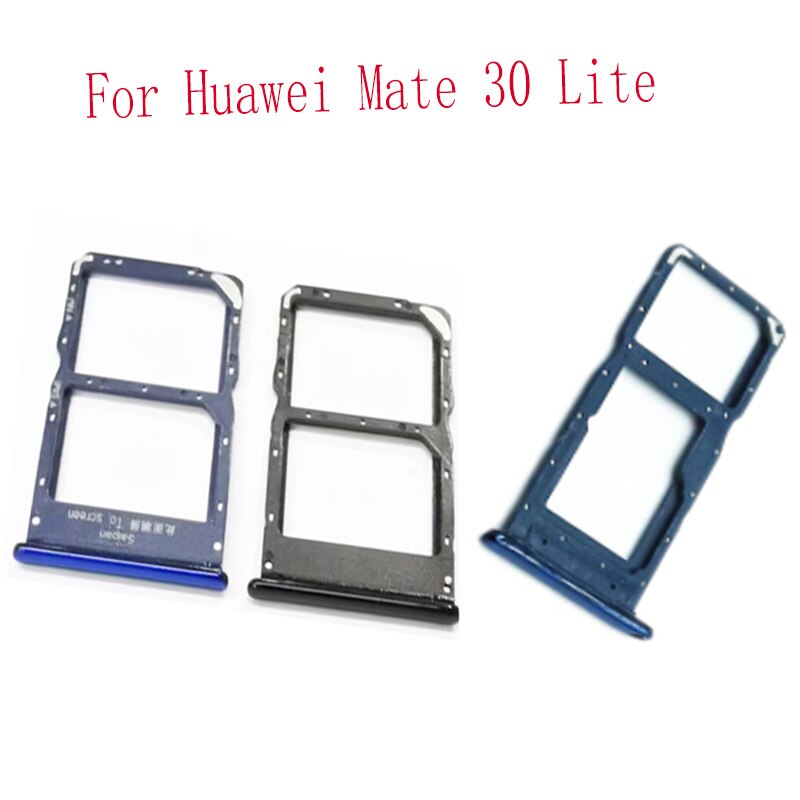 Vervanging Voor Huawei Mate 30 Lite/Nova 5i Pro Sim/Sd-kaart Sim Lade Houder Slot Socket Reader onderdelen