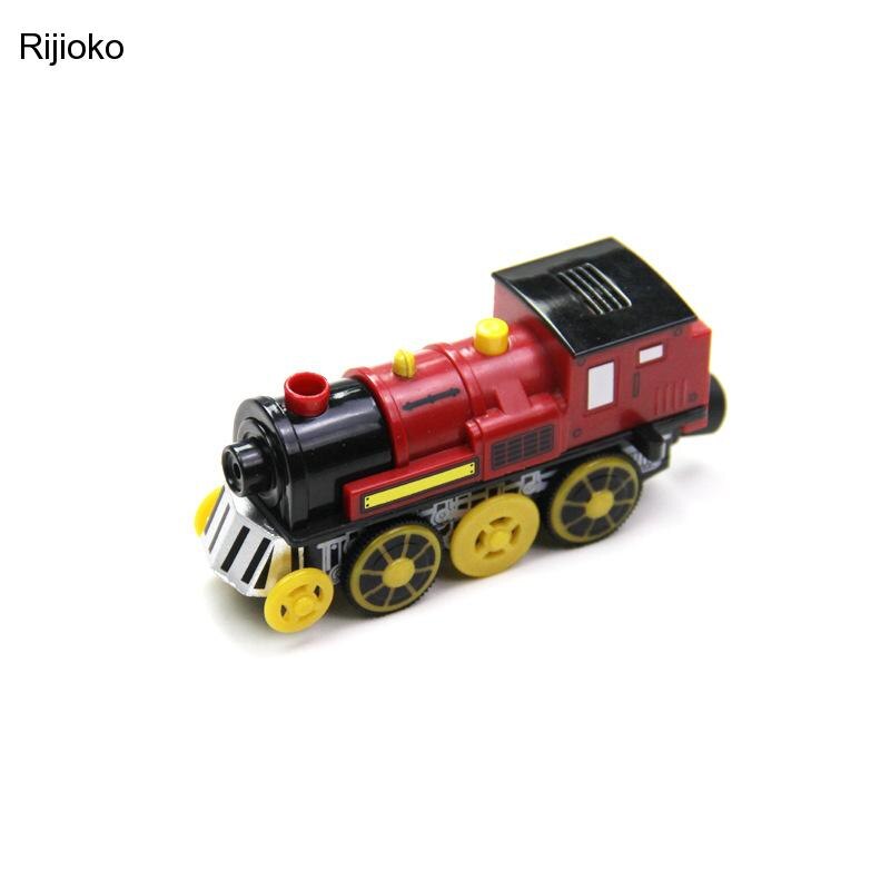 Elektrische Rc Trein Set Afstandsbediening Speelgoed Aangesloten Met Houten Spoorweg Auto Tracks Birhtday Kerstcadeau Voor Kinderen