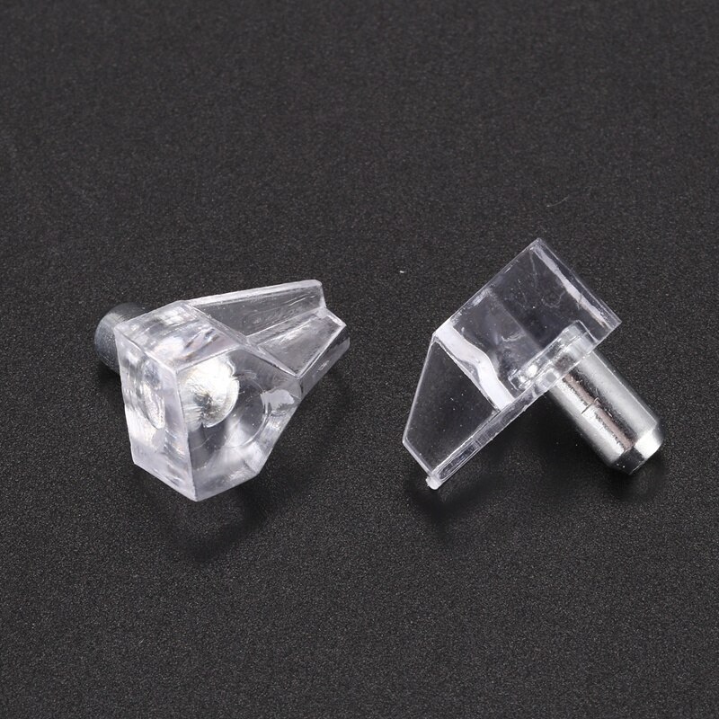 5 mm Stift Regal unterstützung Regal Nieten starke unterstützung 20 stücke, transparent