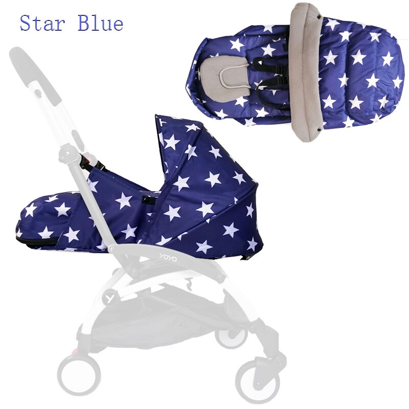 Cochecito de bebé recién nacido, nido de nacimiento para Babyzen Yoyo + Yoya Babytime, cesta de invierno de 0 a 6M, bolsa de dormir, accesorios para carritos: 06