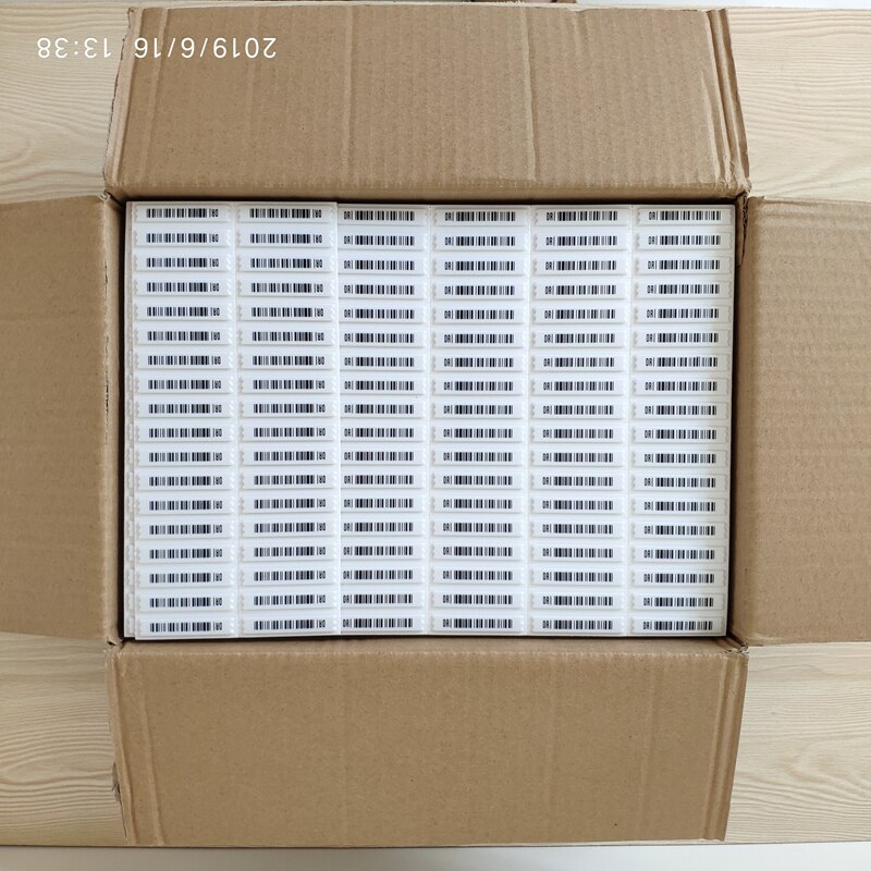 Houze, naklejka antykradzieżowa, miękka etykieta EAS, miękka etykieta dr, rano 58KHZ, 108 sztuk/partia