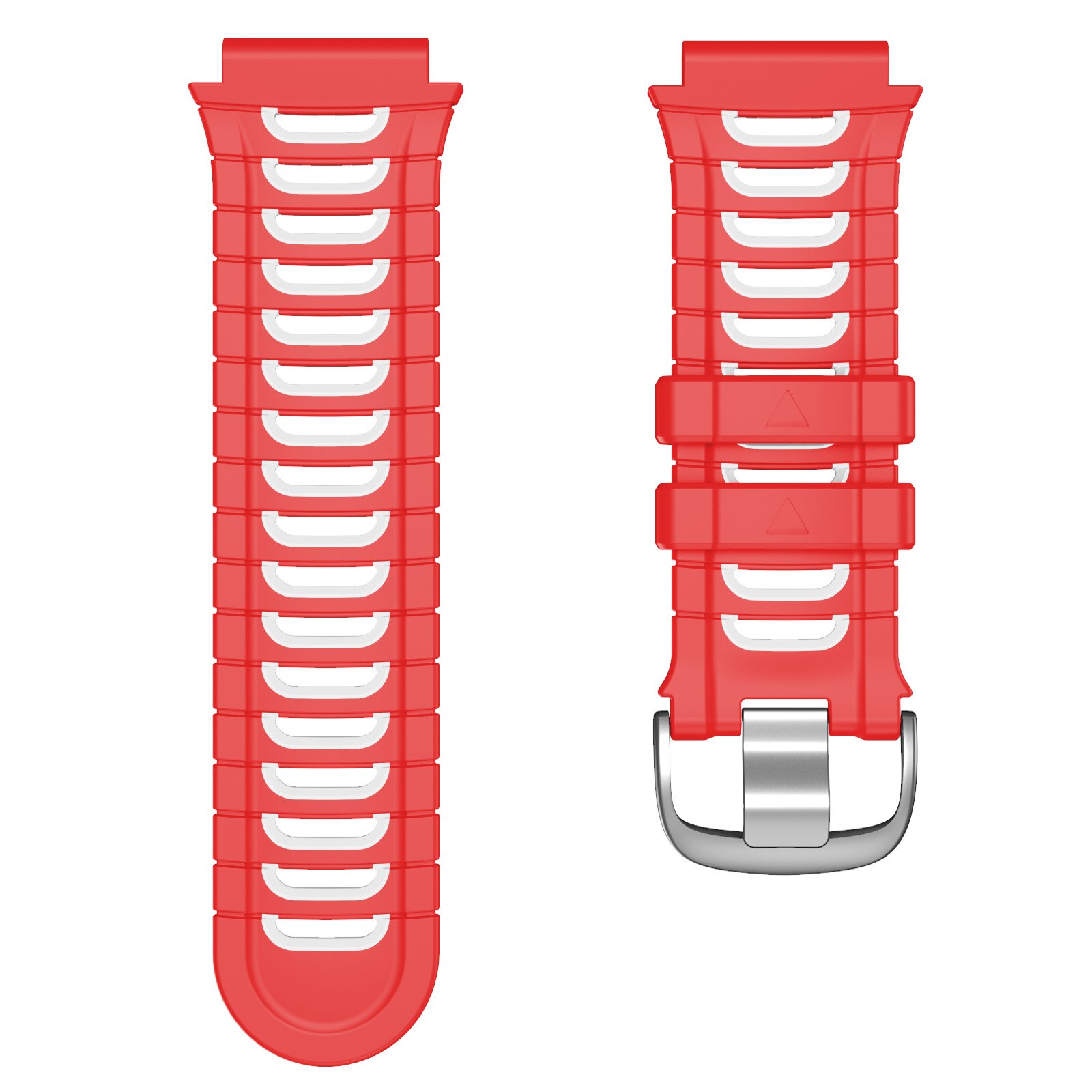 ANBEST banda de reloj de silicona para Garmin Forerunner 920XT de reemplazo de pulsera para reloj deportivo: Red White
