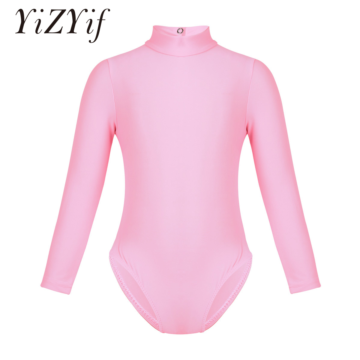 Justaucorps de gymnastique à manches longues pour filles, Costume de danse sur scène pour enfants