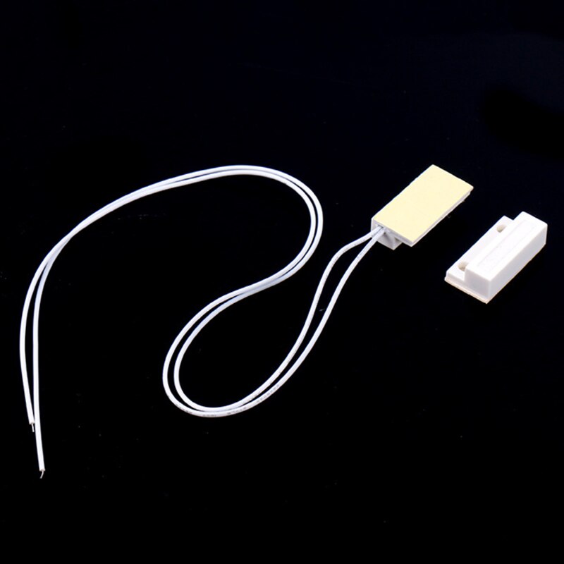 1/3 Pair MC-38 Wired Door Window Sensor Magnetic Switch Home Alarm System Detector Concealed Door Sensor With Embedded Alarm