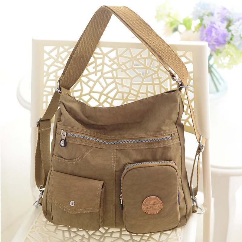 Handtaschen Nylon Frauen Handtaschen Hohe kapazität Schlinge Taschen Für Frauen Mutter Umhängetasche Sack Femme Bolso Mujer: Freier Raum