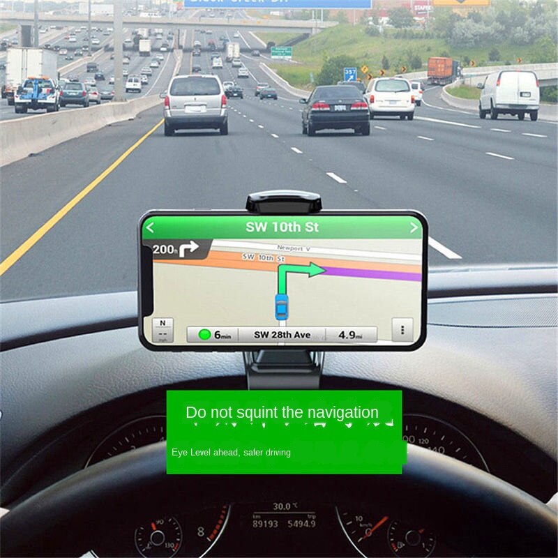Multifunction Universal Car Dashboard Mount Holder Hud Clip Vehicle Monuted GPS Mobile Phone Support Car Accessories