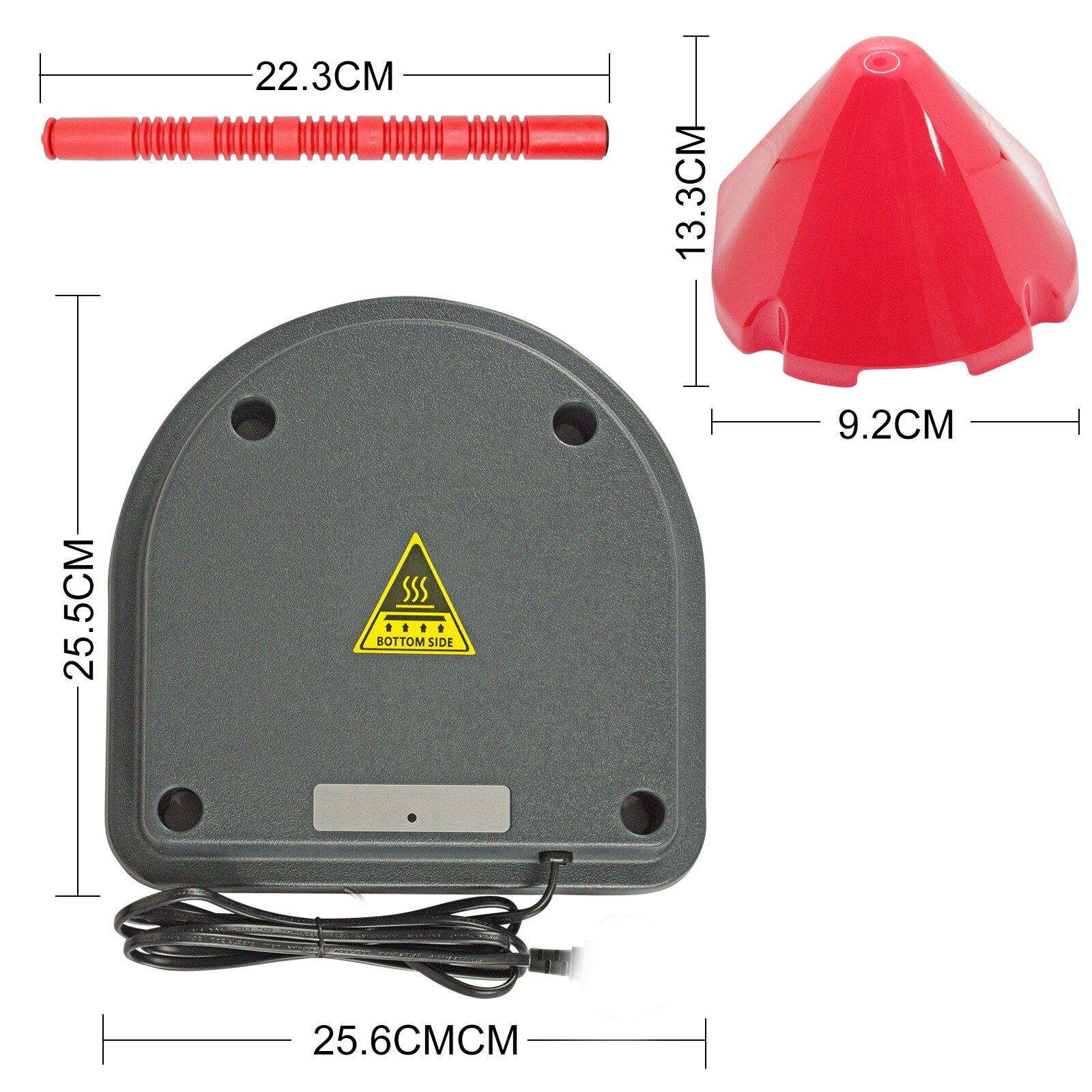 Electric Chick Brooder Heating Plate Practical Adjustable Height Chick Cage Heater Chicken Coop Warmer Farm Animal Warm Equipmen