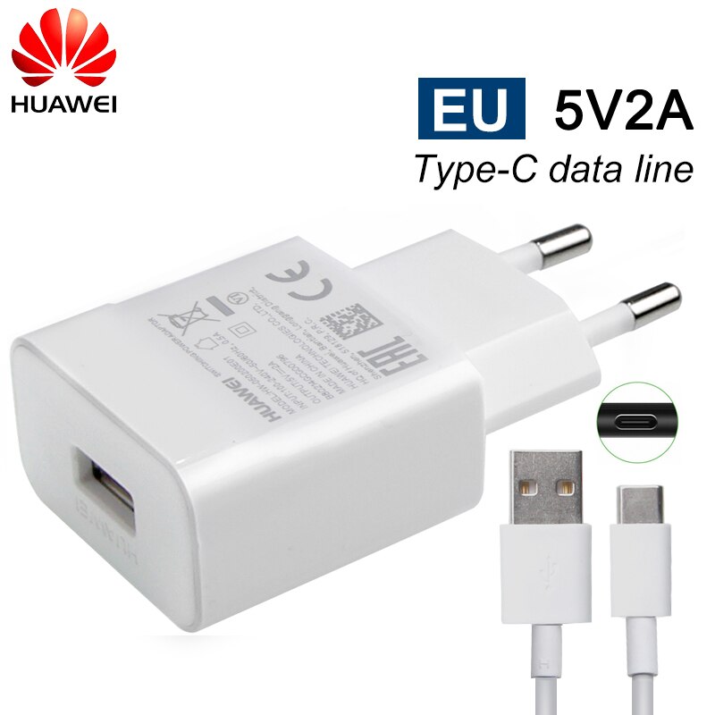 Huawei Original Charger 5V/2A Fast Charging 9V/2A For Huawei P8 P9 Plus Lite Honor 8 9 Mate10 Nova 2 2i 3 3i Original Charge: 5V2A Add Type-C