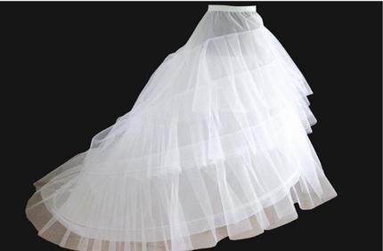 Bruiloft Petticoats Gratis Grootte Bridal Petticoat Onderrok Korte Witte Rok Voor Trouwjurken Accessoires