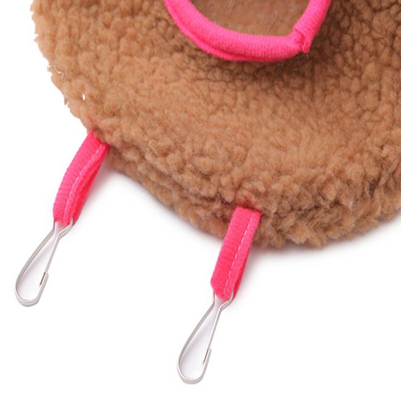 Winter Huisdier Vogel Bed Pluche Papegaai Hangmat Ronde Vorm Opknoping Vogelnest Zachte Warm Huis Voor Valkparkiet Parkieten Huisdier Vogel accessorie