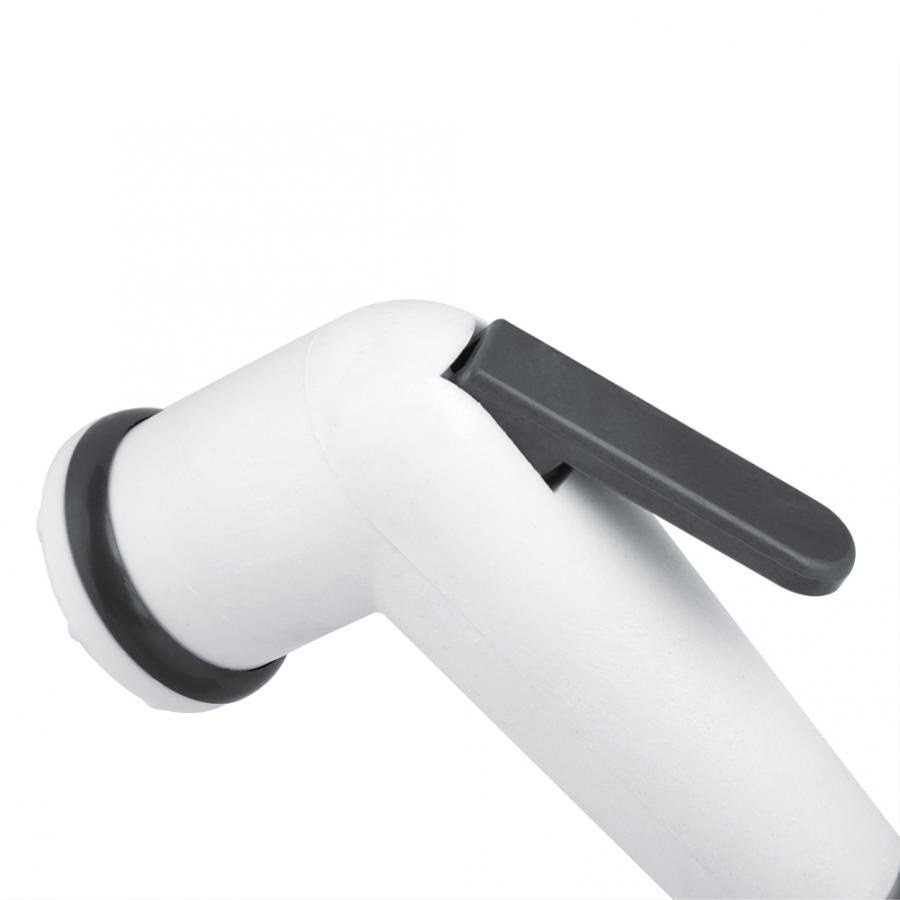 Toilet Bathroom Bath Portable ABS Plastic Hand Held Bidet Sprayer Bathroom Shower Spray Head Set with Hose & Holder toilet