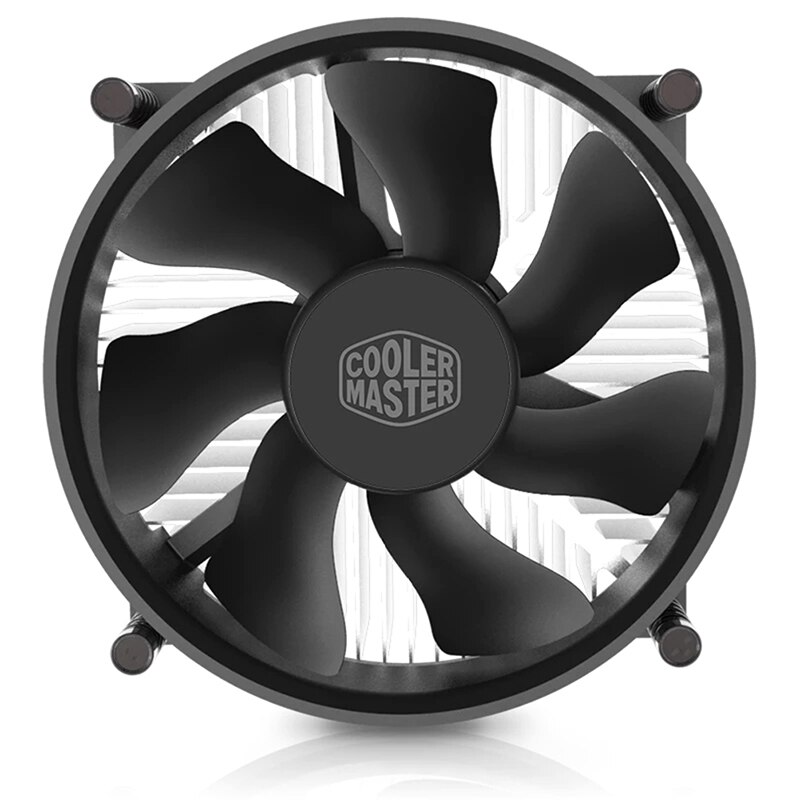 Cooler Master Mini Cpu Cooler Radiator 95Mm Silent Fan For INTEL 478/775/115X
