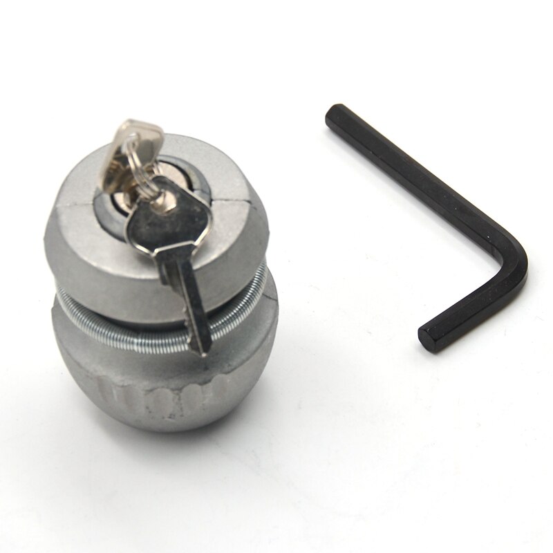 2 Inch Insertable Trailer Hitch Coupler Lock - Anti-Theft Caravan Tow Ball Kit