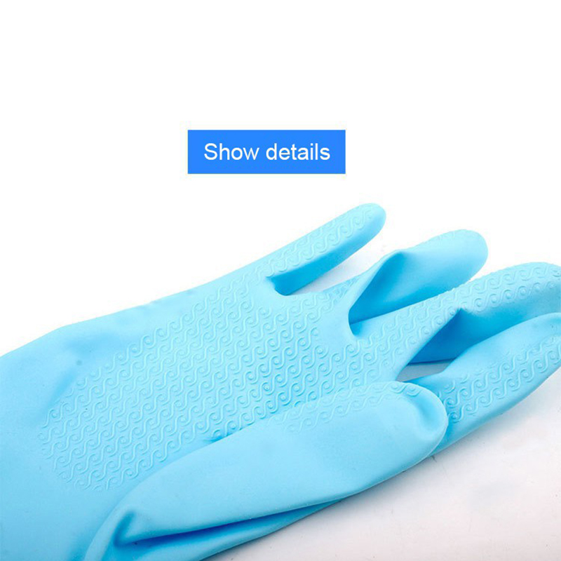 Huishoudelijke Handschoenen Latex Vrije Schoonmaak Handschoenen Herbruikbare Keuken Natuurlijke Rubber Living Wassen Handschoenen Voor Het Reinigen Van Wassen Werken