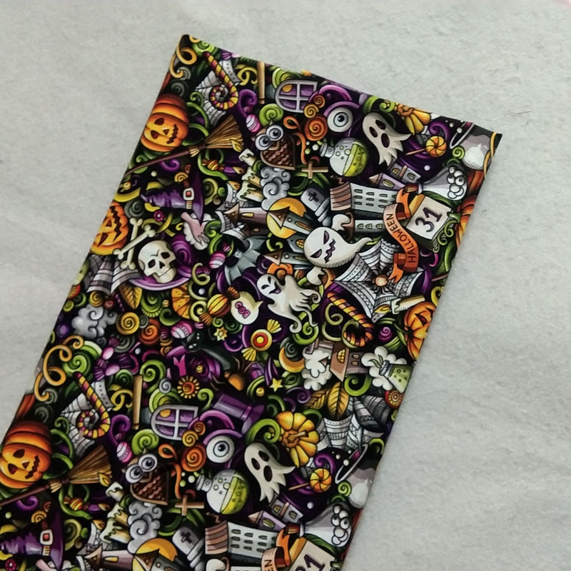Jul röd blomma fågel musik not tryckt bomullstyg 50 x 105cm musiknot tyg lapptäcke textil baby tyg klänning fest