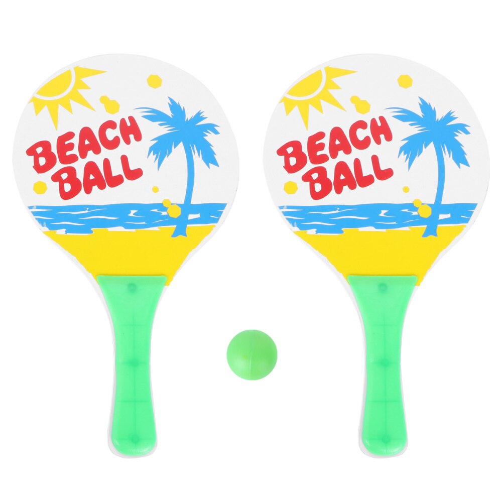 2 Stuks Racket Lichtgewicht Duurzaam Praktische Herbruikbare Strand Racket Racket Kids