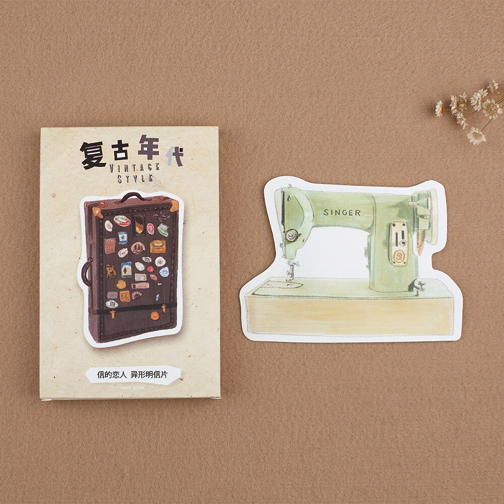 30 Pcs/LOT Retro Era Postcard /Greeting Card/Wish Card/Christmas and Year