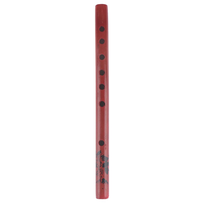 Flauta de bambú tradicional china para niños, clarinete de flauta Vertical, instrumento Musical de Color madera, 1 unidad