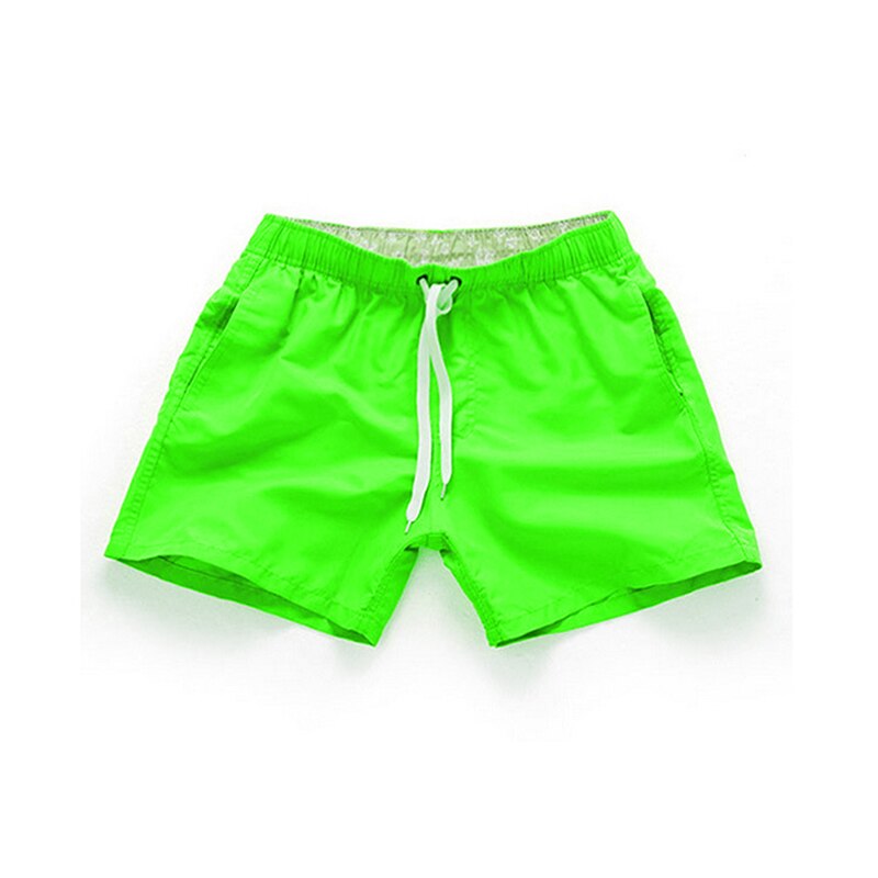 HENGSONG Estate Nuovo Uomo Slip Metà di Vita Della Spiaggia Pantaloni di Scarsità Coulisse Dritto Surf Shorts Quattro Colori S-2XL Riassunti Degli Uomini