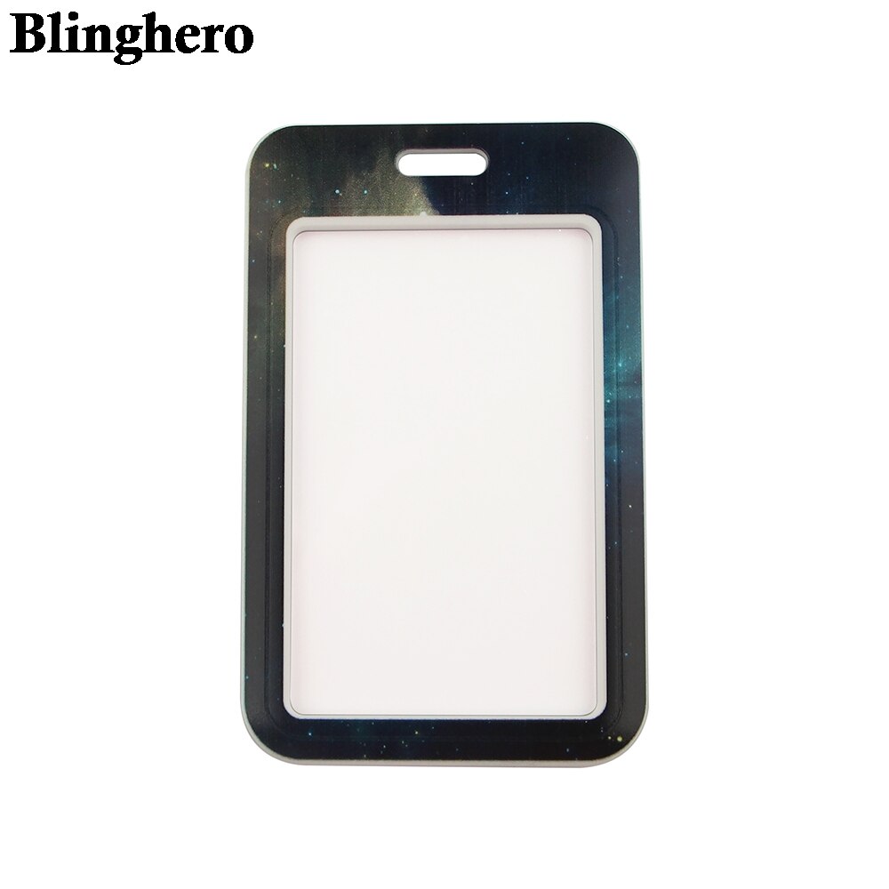 CB431 Starry Sky Art Lanyard Card Holder Student Hanging Neck Phone Lanyard Badge Subway Access Card Holder Office Accessories