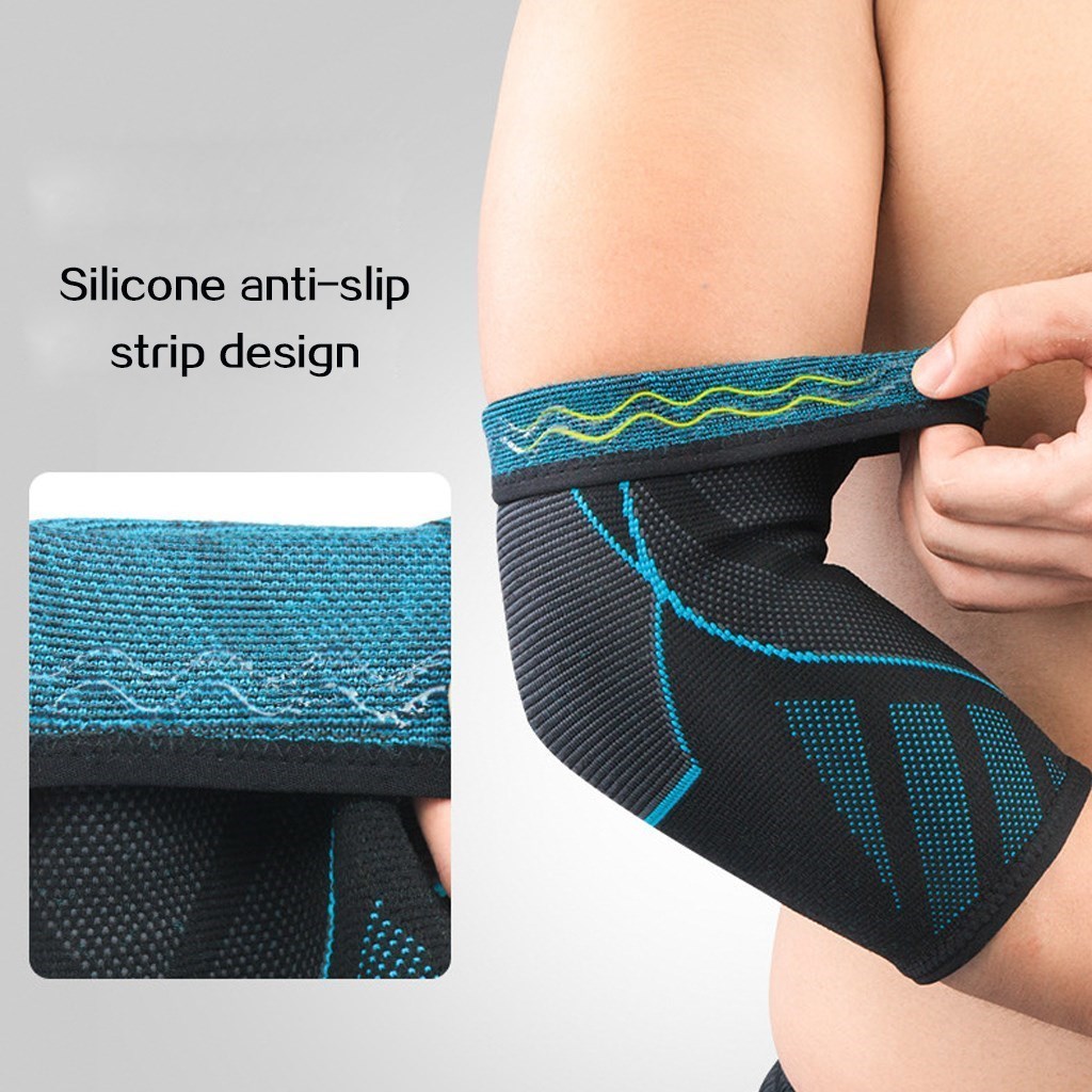 Wosweir 1 pc Kompression Ellenbogen Stütz polster elastische Klammer für Männer Frauen Basketball Volleyball Fitness Schutz Arm Ärmel