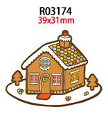 30 st/lot julharts flatback pysseltillbehör för hantverk  r0316 r0317 r0318: R03174