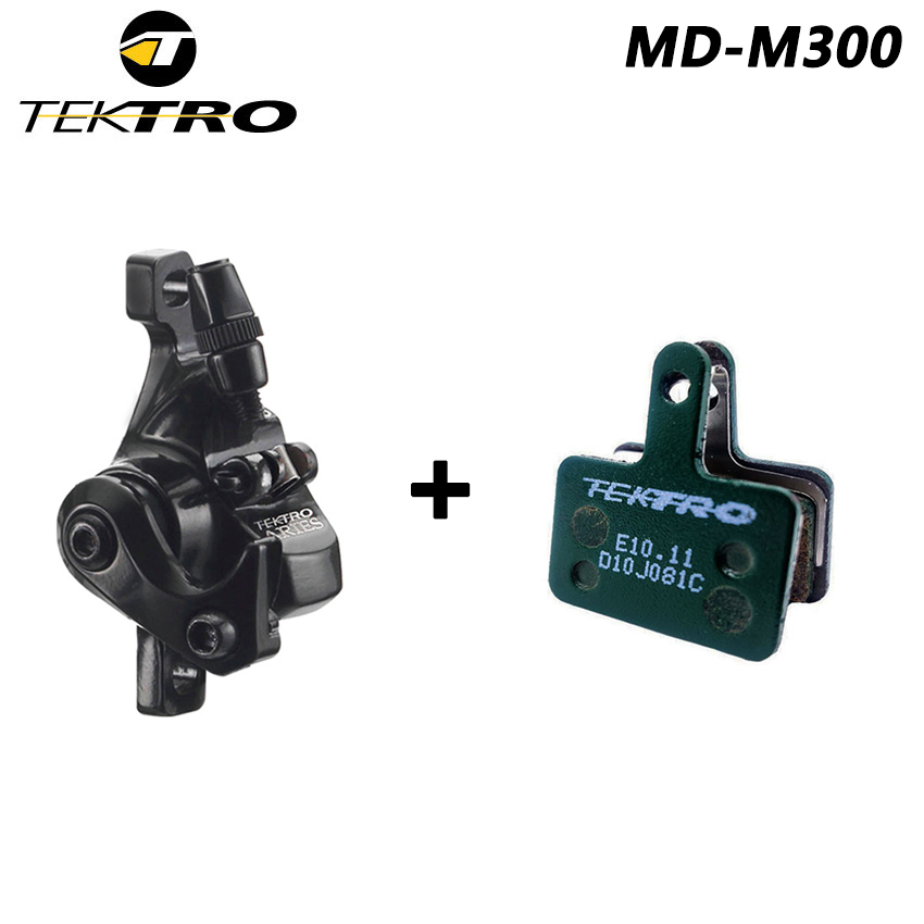 TEKTRO MD-M300 freno de disco de bicicleta de montaña abrazadera de freno mecánico Cable de Control disco de tracción accesorios de aleación de aluminio: Rojo