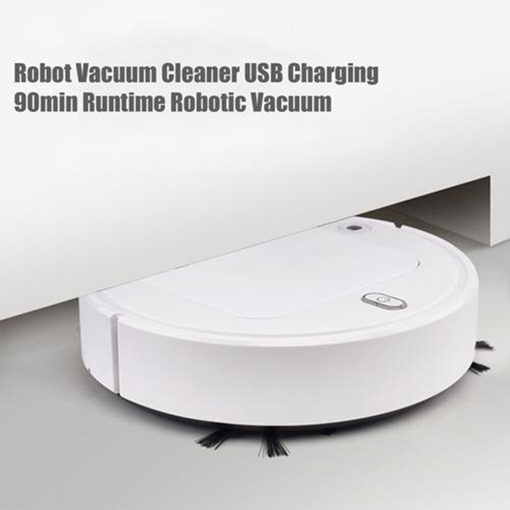 Robot vacuum cleaner spray type disinfection UV lightRobot Vacuum Cleaner USB Charging 90min Runtime Robotic Vacuum