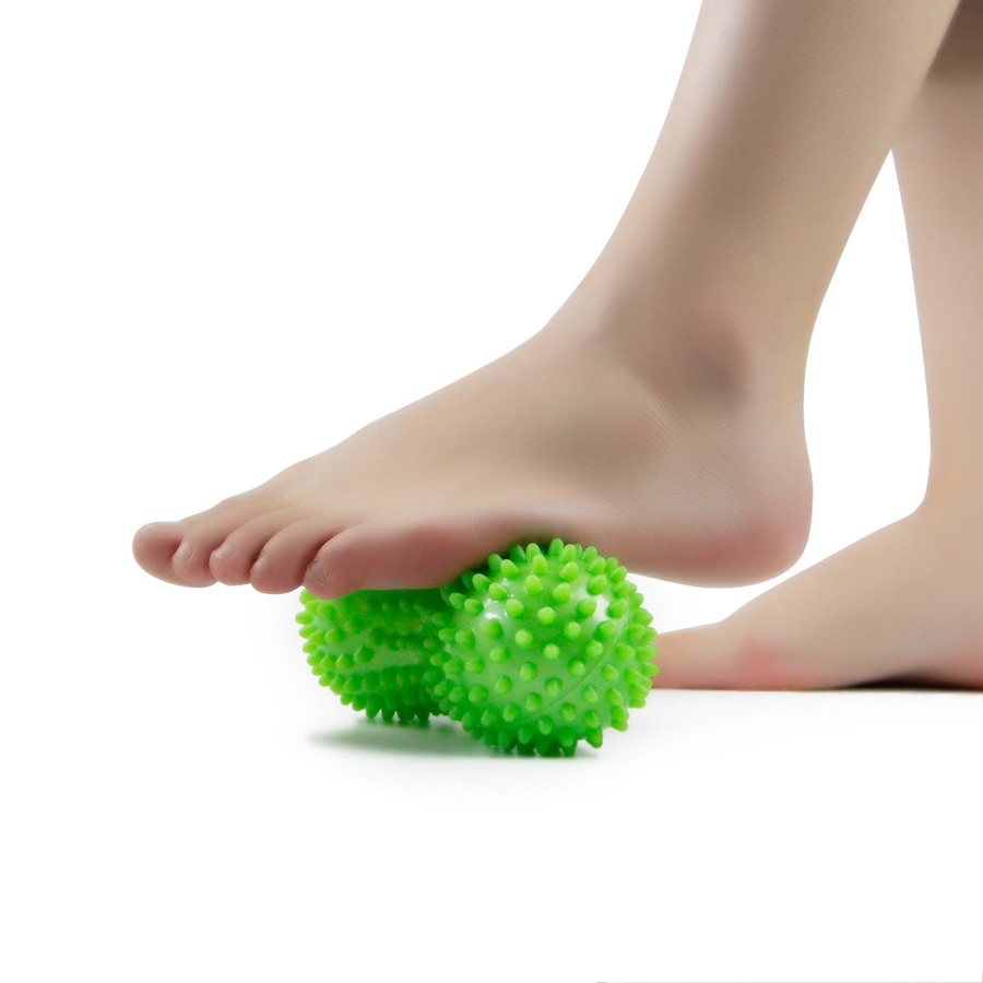 Maapähkinä hierontapallo spiky trigger point helpotus lihaskipu stressi kunto maapähkinä fascia pallo roller terveydenhuolto rentoutua lihas